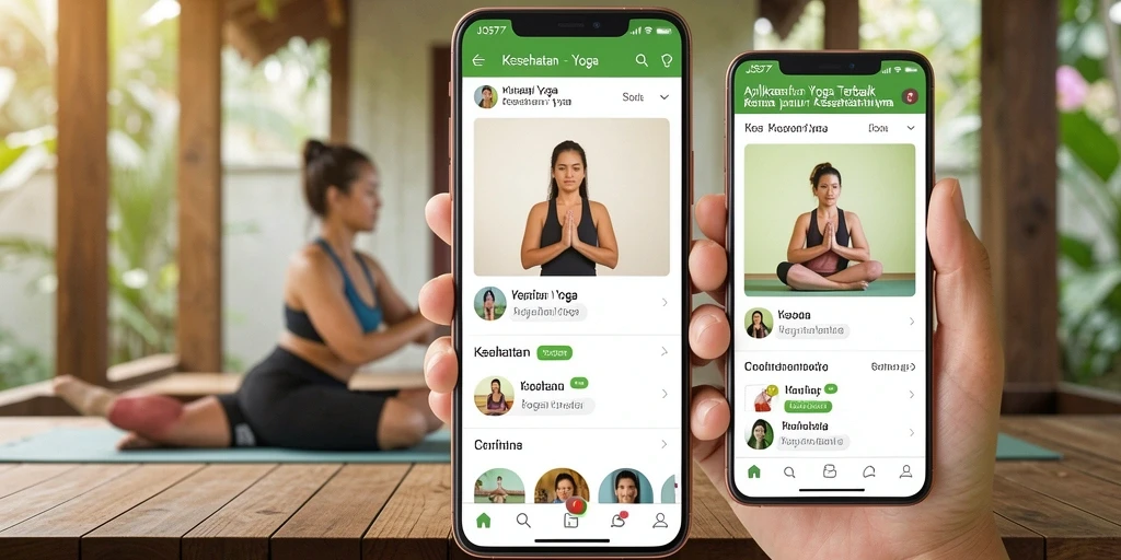 Antarmuka JOS77 menampilkan fitur yoga yang menarik dan informatif.
