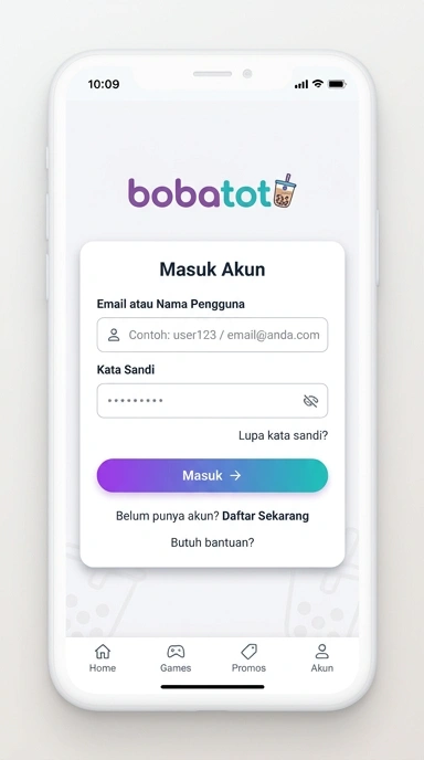 Masuk ke Akun bobatoto untuk Pengguna Android